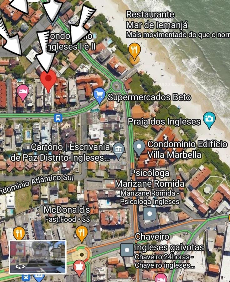 Florianópolis Apartamento 50Mts Praia Dos Ingleses 아파트 외부 사진